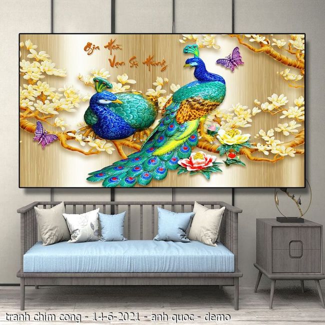 tranh chim cong 14 6 2021 anh quoc
